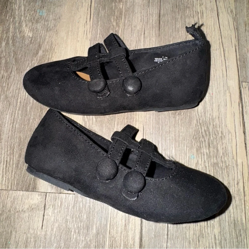 Old Navy Kids Black Slip-on Flats